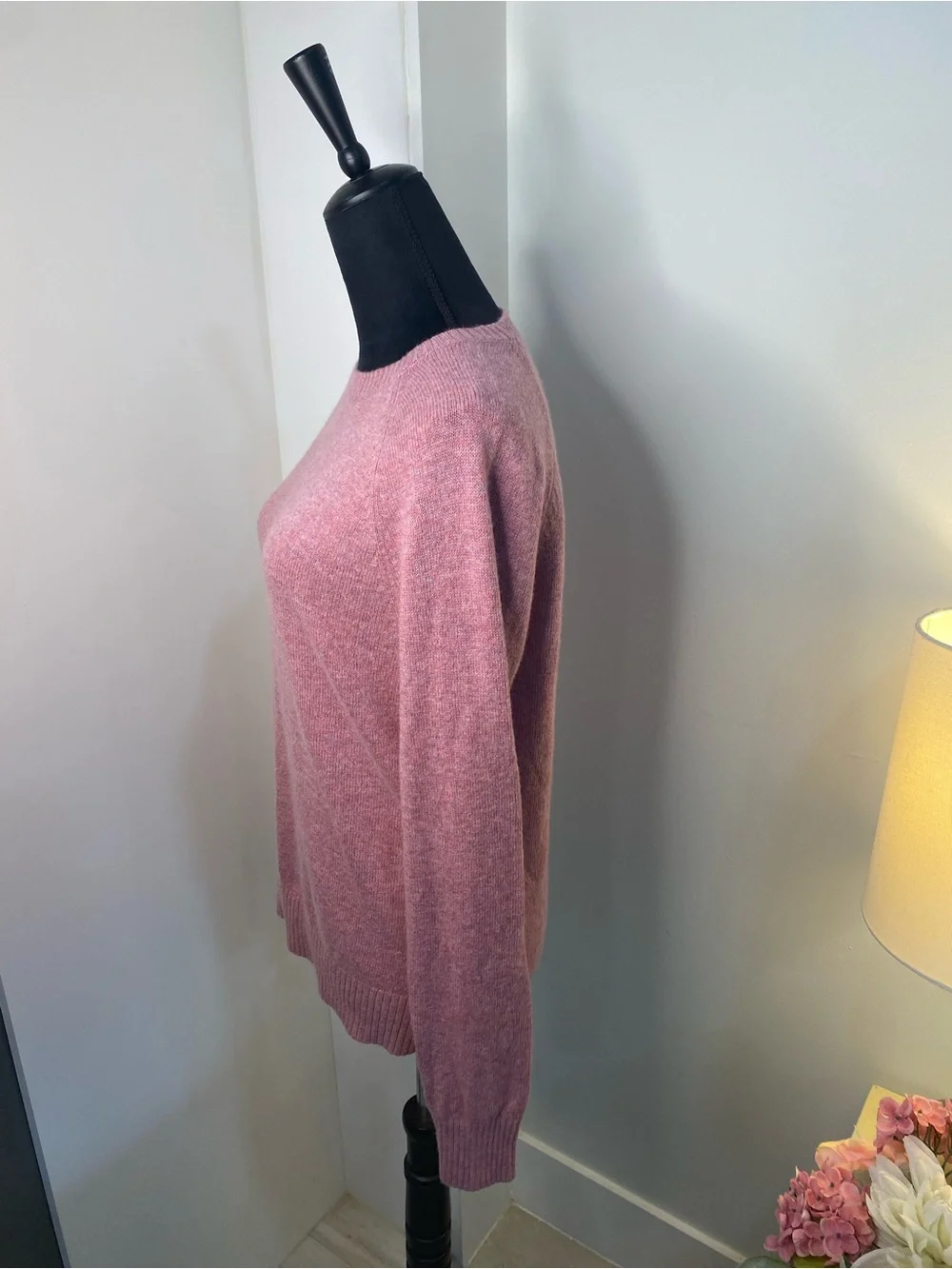 J. Crew Women's Pink Crewneck Sweater